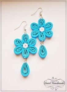 Free Quilling Patterns, Quilling Images, Quilling Jewellery, Paper Quilling Earrings, Earrings Paper, Neli Quilling, Paper Quilling Flowers, Paper Quilling Jewelry, Paper Quilling Patterns