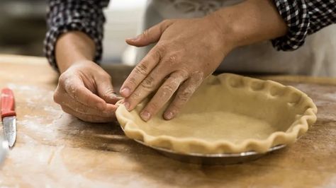 Flaky Pie Crust | Scratch Pantry Lard Pie Crust, Apple Custard Pie, Apple Custard, Custard Pie Recipe, Favorite Pie Recipes, Pie Crust Recipe, Perfect Pie Crust, Thanksgiving Pies, Flaky Pie Crust