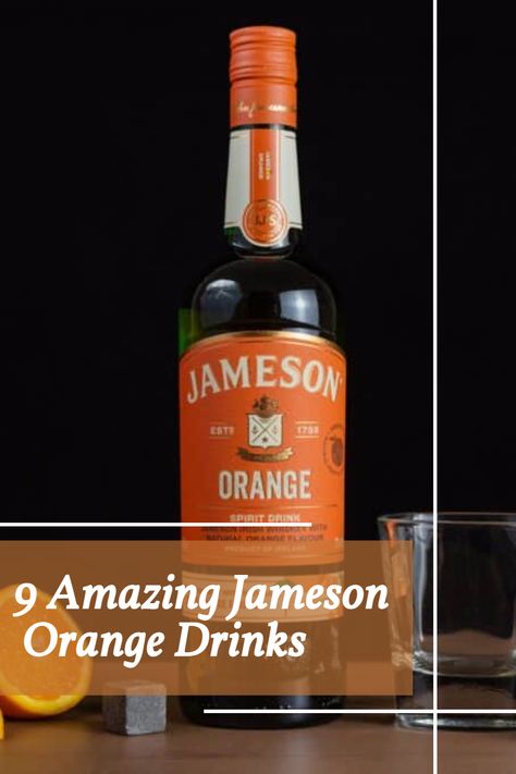 Jameson Orange Drinks are delicious! Check out these Jameson Irish Whiskey mixed drink and cocktail recipes enhanced by the refreshing citrus flavors of Jameson Orange Whiskey. Jamison Orange Drinks, Drinks With Jameson Orange, Orange Tea Shots Jameson, Jameson Orange Drinks, Orange Whiskey Drinks, Orange Jameson Drinks, Jamison Orange Whiskey Drinks, Orange Tea Shots Recipes, Orange Jameson Cocktails