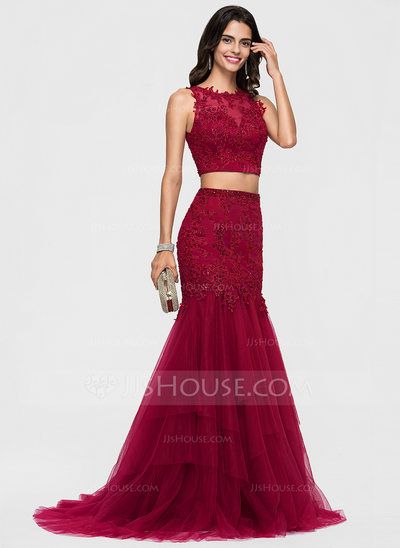 Prom Dresses Two Piece Long, Prom Dresses With Lace, Petite Prom Dress, Prom Dresses Long Black, Stylish Prom Dress, Designer Skirt, Tulle Prom Dresses, 2 Piece Prom Dress, Dresses With Lace