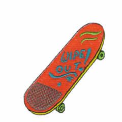 Skateboard Embroidery, Embroidery Pattern, Embroidery Design, Skateboard, Embroidery Designs, Embroidery, Pattern, Design