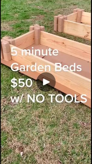 4.5K views · 88 reactions | My soon-to-be herb garden 🥹 no tools, 5 minutes, and pretty affordable! #raisedbedtutorial #raisedgardenbed #diygardenbed #reelsfypシ #trendingvideo | Toddler Foodd | Toddler Foodd · Original audio Backyard Raised Garden, Diy Garden Bed, Diy Raised Garden, Home Vegetable Garden, Garden Yard Ideas, Vegetable Garden Design, Food Garden, Garden Boxes, Garden Bed