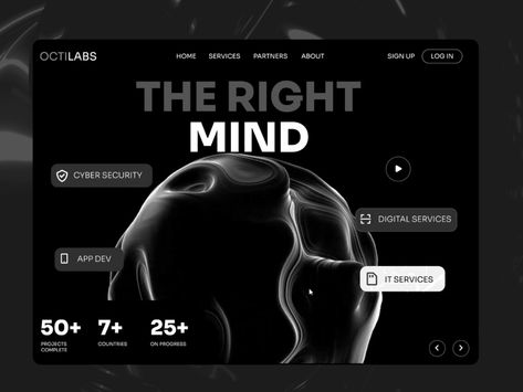 Dark Landing Page Design, Dark Landing Page, Dark Mode, Landing Page Design, Page Design, Landing Page, Global Community, Creative Professional, Web Design