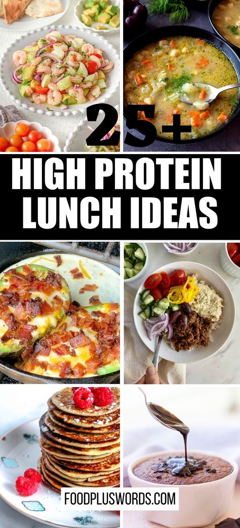 Stay satisfied while limiting carbs with these flavorful high protein meals. The recipes keep net carbs low without needing complicated ingredients. Feel confident about your low carb diet with hearty meat and plant-based proteins paired with fibrous veggies and healthy fats instead of refined carbs. Easy prep means you have delicious options ready for any meal. Protein And Fiber Meals, High Protein High Fiber Meals, Protein Lunch Ideas, Fiber Meals, Baked Caprese Chicken, High Protein Lunch Ideas, High Fiber Low Carb, High Protein Low Carb Diet, Fiber Recipes