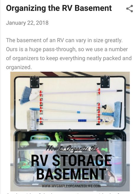 Rv Pass Through Storage Organization, Rv Under Belly Storage Ideas, Rv Pass Through Storage Ideas, Remodeling Rv, Motorhome Hacks, Rv Storage Organization, Travel Trailer Organization, Trailer Organization, Travel Camper