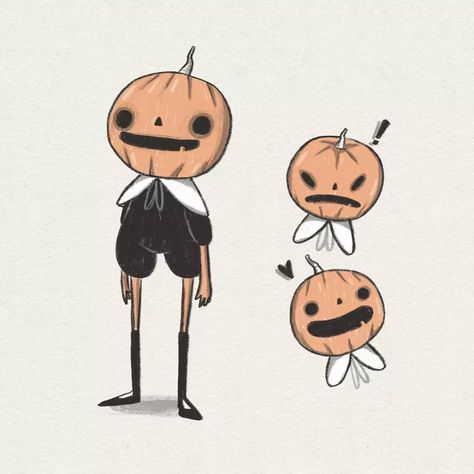 Behemot (@behemot_crta_stvari) • Instagram photos and videos Halloween Sketchbook, Pumpkin Character, Halloween Creatures, Ghost Drawing, Fall Drawings, Hybrid Art, Doodle Tattoo, Halloween Artwork, Halloween Illustration