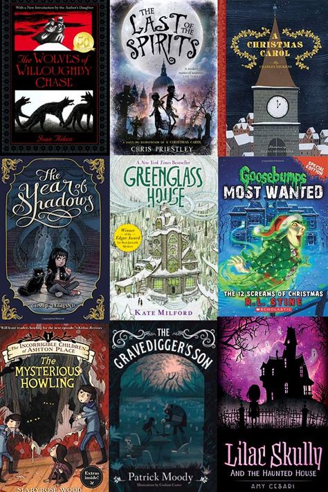 13 creepy middle grade books to read this Christmas Books For Middle School, Books For Christmas, Middle Grade Fantasy, Horror Book Covers, Creepy Kids, Selection Series, Scary Books, Book Displays, Spooky Stories