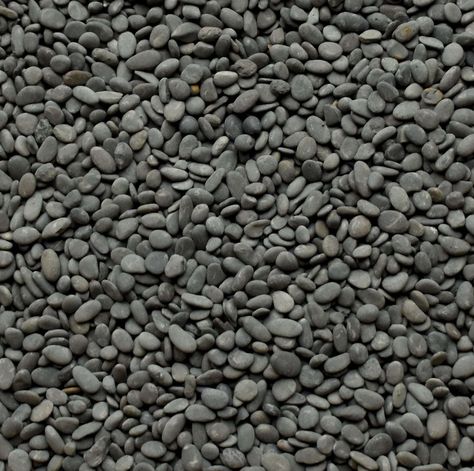 Black Pebble 3/8” | Cascade Stoneworks Crushed Gravel, Mexican Beach Pebbles, Japanese Rock Garden, Landscape Glass, Mexican Beach, Gravel Stones, Decorative Pebbles, Mexican Beaches, Landscape Rock