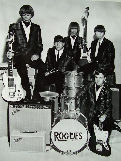 The Rogues 60s Musicians, 60s Rock Bands, Mods And Rockers 1960s, Brian Wilson 60s, 60s Garage Rock, Garage Punk, Pictures Of Rocks, 60's Music, Rock And Roll Bands 60's & 70's