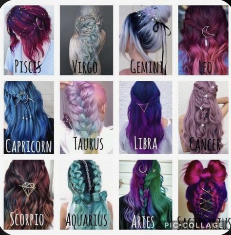 Hairstyles Zodiac Signs, Zodiac Hair, Zodiac Signs Animals, Zodiac Signs Pictures, Zodiac Sign Fashion, Zodiac Signs Chart, Different Zodiac Signs, Zodiac Signs Sagittarius, Zodiac Sign Traits