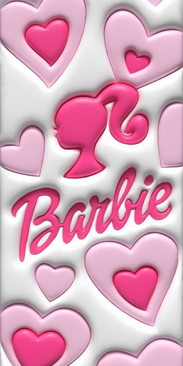 Wallpaper Backgrounds Barbie, Walpaper Barbie, Barbie 3d Wallpaper, Barbie Iphone Wallpaper, Barbie Wallpaper Iphone, Barbie Wallpaper, 3d Wallpaper Cute, Pink Glitter Wallpaper, Jelly Wallpaper