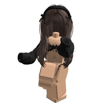 Roblox Avatars Brown Hair, Roblox Brown Hair, Emo Roblox Outfits, Brown Hair Roblox, Pelo Cafe, Roblox Aesthetic, Roblox Emo Outfits, Roblox Skin, Y2k Hair