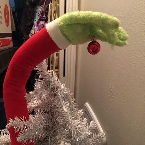 Grinch Arm For Tree Tree Shop, Tree Topper, Tree Toppers, Grinch, Shop House, Holiday Decor, Fast Delivery, Customer Support, Green