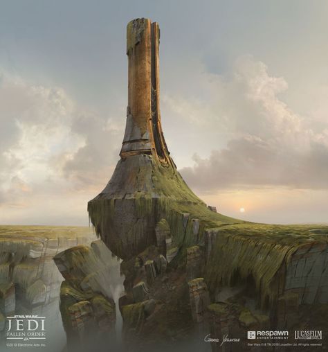 Zeffo Vault Art from Star Wars Jedi: Fallen Order #art #artwork #videogames #gameart #conceptart #illustration #starwars #starwarsjedifallenorder #environmentart Star Wars Art Projects For Kids, Star Wars Fallen Order, Star Wars Video Games, Jedi Temple, Star Wars Jedi Fallen Order, Jedi Fallen Order, Star Wars Planets, Star Wars Gif, Fallen Order