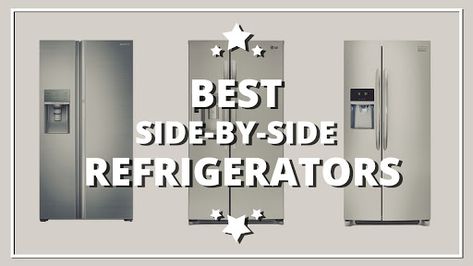 When you mention a refrigerator, what first comes to your mind are the big names like the top freezers, French doors which show all the glory. But you shouldn’t ignore the best side by side refrigerator. Each type of refrigerator has its advantages. The best side by side refrigerators save you space by placing the freezer next to the fridge compartment. While the best side by side refrigerators aren’t as grand as French doors, they come with unique features like through-the-door ice dispensers. French Front Doors, Ge Refrigerator, Sliding Shelves, Refrigerator Drawers, Side By Side Refrigerator, Fridge Door, Water Dispensers, Kitchen Pot, Freezers