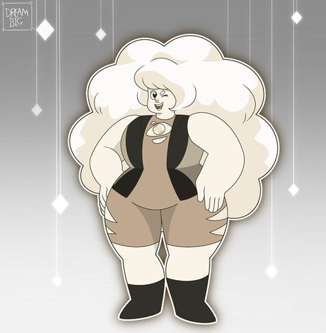 Dream caster no Instagram: “White diamonds AU quartz “ cloudy quartz” amethyst counterpart 🤍✨ #bluediamond #whitediamond #stevenuniverse #stevenuniversefuture…” White Diamond Steven Universe, Steve Stevens, Pink Diamond Steven Universe, Steven Universe Oc, Steven Universe Au, Steven Universe Characters, Steven Universe Gem, Instagram White, Steven Universe Fanart