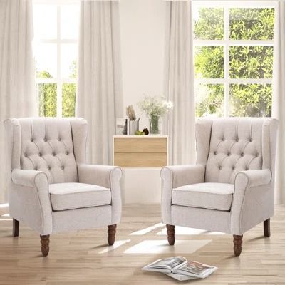 Chair Set Accent Chairs You'll Love | Wayfair Small Accent Chair, Small Chair For Bedroom, Wingback Accent Chair, Accent Chairs & Armchairs, Accent Chair Set, Small Accent Chairs, Mid Century Modern Sofa, Single Sofa Chair, Living Room Furniture Chairs