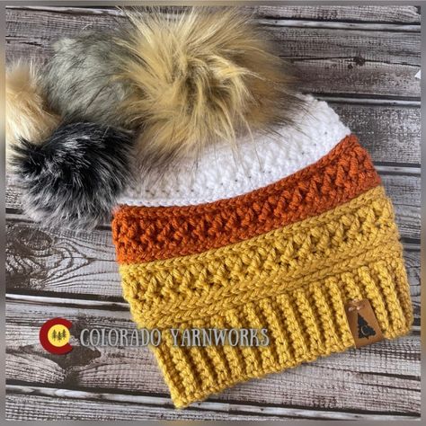 On my hook this week…candy corn season approacheth!!! 🍁 #happyfallyall #candycorn #itsstillprettyhotthough #crochetpattern Candy Corn Hat, Color Candy, Crochet Beanie Pattern, Fall Hats, Crochet Fall, Beanie Pattern, Hat Scarf, Crochet Woman, Winter Hats For Women