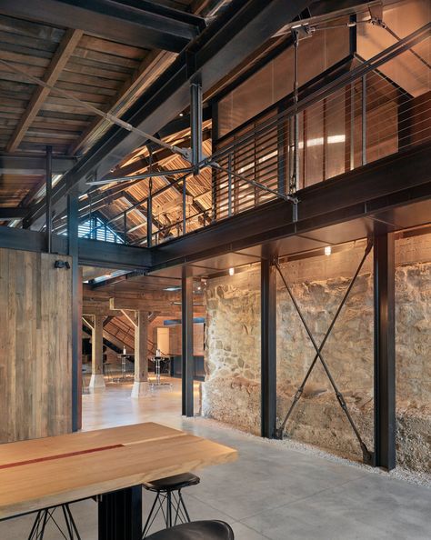 Projects — Studio Lumina Winery Architecture, Barn House Conversion, Wineries Architecture, Cool Sheds, Lake Flato, Warehouse Living, Wine Country Travel, Barrel Room, Modern Rustic Farmhouse