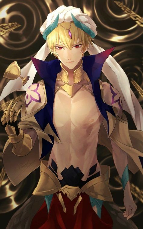 Gilgamesh-caster Fate Zero Kiritsugu, King Gilgamesh, Gilgamesh And Enkidu, Fate Characters, Gilgamesh Fate, Fate Stay Night Series, Fate Anime, Fate Servants, Fate Stay Night Anime