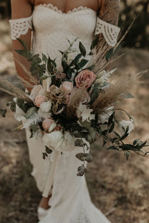 Boho Wedding Bridal Bouquet, Diy Boho Bouquet Brides, Large Boho Bouquet, Wispy Bridal Bouquet, Boho Waterfall Bouquet Wedding, Cascade Boho Wedding Bouquet, Brides Bouquet Rustic, Spring Boho Wedding Bouquet, Boho Beach Bouquet