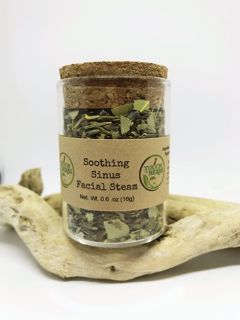 Face Steam, Herbal Facial Steam, Herbal Facial, Ideas For Tea, Face Steaming, Relax Muscles, Herbal Skin Care, Facial Steaming, Etsy Inspiration