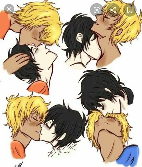 Party Games | percico - nico - Wattpad Solangelo Kiss, Solangelo Fanart Kiss, Solangelo Fanfiction, Bucky And Loki, Solangelo Art, Will Nico, Solangelo Headcanons, Will And Nico, Solangelo Fanart