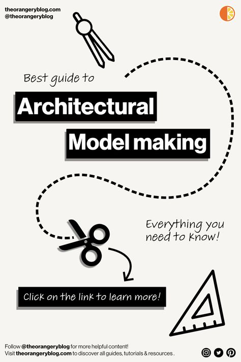 ✨ We have the best guide to architecture model making including; tips, tutorials, and lists of the best materials and tools! Architecture Model Making Tutorials, Model Making Architecture, Uni Prep, Architectural Books, Hand Drafting, Learning Architecture, Architecture Design Poster, Arch Presentation, Model Making Tools