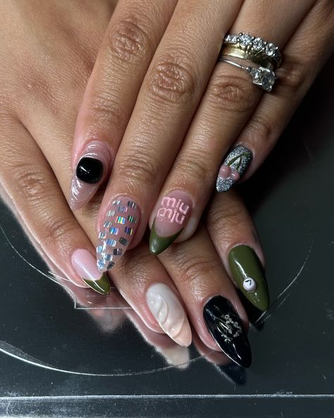 when you do your own nails, just make each finger a different design #nailtech #miumiu #miumiunail #fallnails #nailsnailsnails #nailart #gelxnails #naildesign #gelnails #gelmani #foryou #foryoupage #explorepage #explorepage✨ Do Your Own Nails, Gel Mani, Nail Tech, Gel Nails, Nail Designs, Nail Art, Nails, Quick Saves, Design