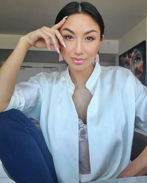 Jeannie Mai on Instagram: “My pinky nail and I social distancing ↔️” Jeanie Mai, Pinky Nail, Jeannie Mai, Social Distancing, Style Icons, Snapchat, Lab Coat, On Instagram, Instagram