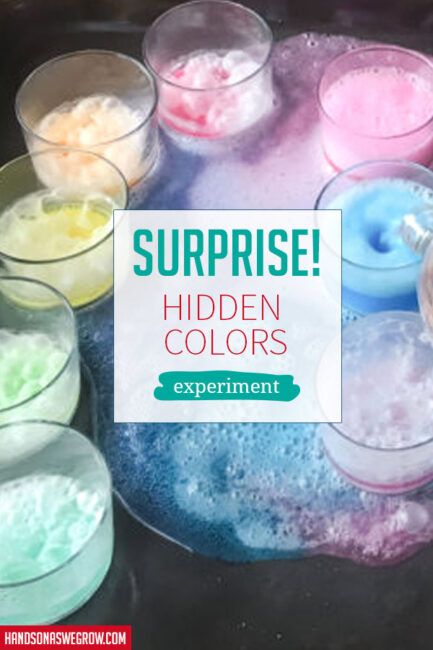 Easy preschooler activity! This simple science experiment makes doing science with kids fun! Colors Science Experiment, Science With Kids, Experiment For Preschoolers, Science Experiments For Preschoolers, Simple Science, Challenges Activities, Preschool Colors, Activity Room, Crypto Money