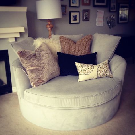 cozy chair. The Wall, Pillows, Wall, White