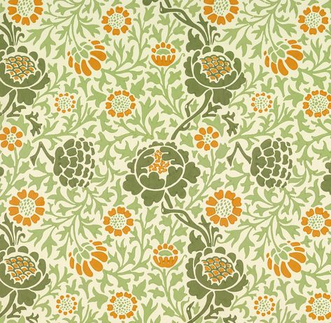 Grafton pattern (1883) by William Morris. Original from The Smithsonian Institution. Digitally enhanced by rawpixel. | free image by rawpixel.com William Morris Wallpaper, William Morris Patterns, Morris Wallpapers, Free Illustration Images, Watercolor Flower, Arts And Crafts Movement, Vintage Printables, Vintage Wallpaper, William Morris