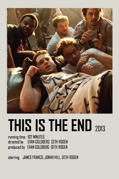 Seth Rogen James Franco, The End Movie, Movie Infographic, Movie Character Posters, Top Movies To Watch, Netflix Hacks, Film Recommendations, Movies To Watch Teenagers, This Is The End