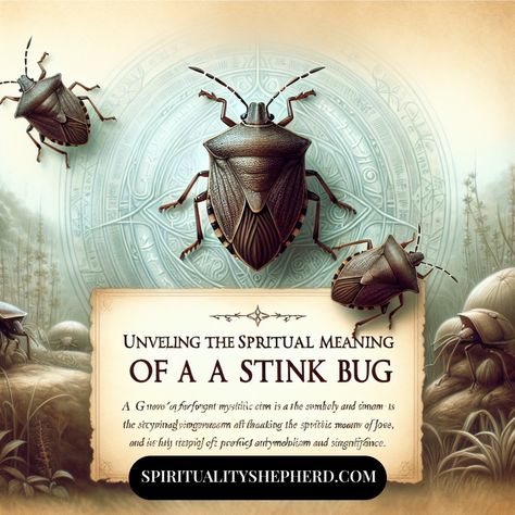 🌟 Ever thought a stink bug could hold spiritual wisdom? These little critters aren't just pests; they're powerful symbols of transformation, resilience, and protection! 🛡️✨ 

🌱 Discover how they encourage personal growth and guide us through life's challenges. Are you ready to unlock the secrets of these seemingly unremarkable insects? 

💬 Dive deep into their hidden meanings and learn to embrace change like a pro! 

👉 Click to explore more about the incredible spiritual significance of stink bugs, and don’t forget to like this post and follow us for more intriguing insights! 🌈💖 Stink Bug, Powerful Symbols, Stink Bugs, Spiritual Advisor, Embracing Change, Animal Symbolism, Embrace Change, Spiritual Meaning, Spiritual Wisdom