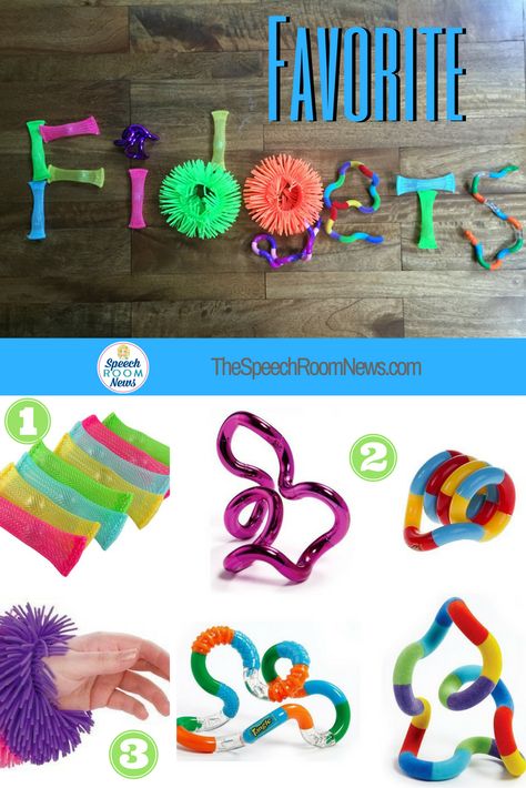 Favorite Sensory Fidgets - Speech Room News Aba Therapy Toys, Low Functioning Asd Activities, Sensory Avoider Activities, Sensory Dysregulation, Tips For Sensory Overload Adults, Sensory Classroom, Calm Down Kit, Sensory Tools, Sensory Rooms