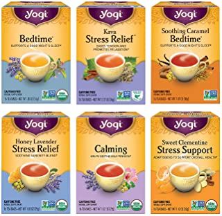 Herbal Tea Packaging, Bedtime Tea, Tea For Colds, Yogi Tea, Sleep Tea, Energy Tea, Tea Varieties, Organic Herbal Tea, Tea Sampler