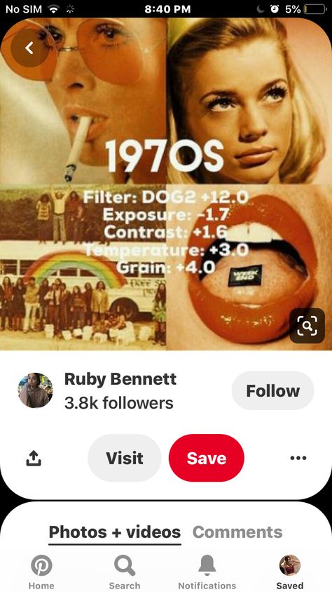 1970s vsco filter 60s Photos, Best Vsco Filters, Vintage Photo Editing, Vintage Filters, Photography Editing Apps, Photography Settings, Phone Photo Editing, Filters For Pictures, Photo Editing Vsco