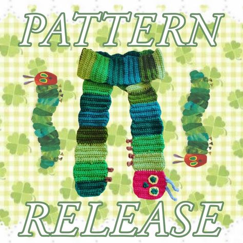 Yagi Creaciones | THE VERY HUNGRY CATERPILLAR PATTERN RELEASE🐛 Thank you for being so patient! The Very Hungry Caterpillar scarf pattern is available to... | Instagram Hungry Caterpillar Scarf Crochet, Hungry Caterpillar Scarf, Crochet Hungry Caterpillar, Very Hungry Caterpillar Crochet, Hungry Caterpillar Crochet, Very Hungry Caterpillar Craft, Crochet Caterpillar, Hungry Caterpillar Craft, The Hungry Caterpillar