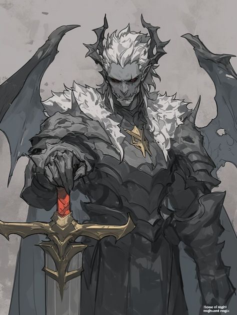 Vampire Lord (Character) —day 5 Vampire King Art, Palidens Dnd, Dnd Vampire Art, Demon Lord Art, Vampire Concept Art, Vampire Character Design, Vampire God, Vampire Monster, Vampire King