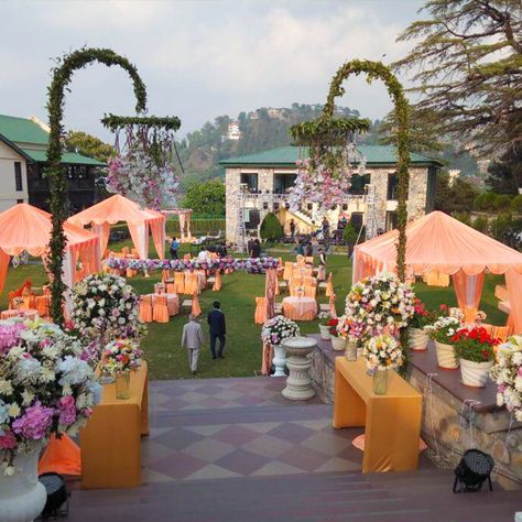 At #WelcomHotelTheSavoy we make sure that your celebration is the most unique experience in every way possible.  Picture credit: Whistling Teel Events & Weddings  #DestinationWeddings #WeddingsinMussoorie #Mussoorie #BestHotelsinMussoorie #TheSavoy #wowweddings Itc Hotels, Mussoorie, Picture Credit, Best Hotels, Wedding Decor, Destination Wedding, Wedding Decorations, Weddings, Hotel