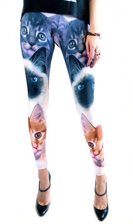 Ugly Clothes, Crazy Leggings, Cat Leggings, Cat Clothing, Cat Fashion, Cat Clothes, Fashion Shop, Crazy Cat Lady, Crazy Cats