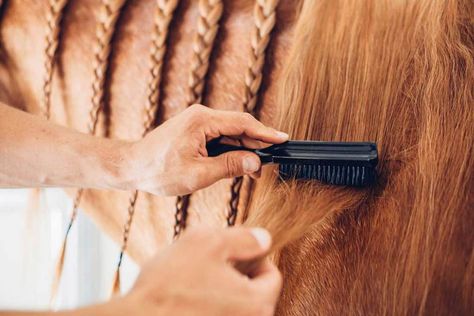 How to Properly Brush Your Horse’s Mane Horse Mane, Mane N Tail, Horse Owner, Grow Out, To Grow, Horses, Hair