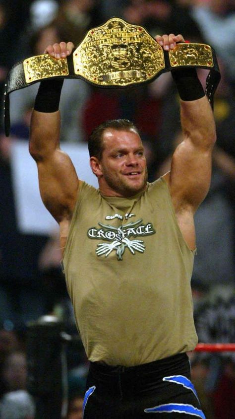 Wwe Chris Jericho, Wwe World Heavyweight Championship, Happy Birthday Chris, Chris Benoit, Wrestling Posters, Eddie Guerrero, World Heavyweight Championship, Professional Wrestlers, Hunks Men