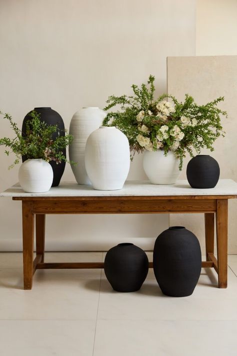 Product Spotlight: Konos Vase | Wholesale Home Accents Blog Cement Vase, Wholesale Decor, Hanger Decor, Vase Collection, Poufs & Ottomans, Ottoman Coffee, Sideboard Console Table, Candle Holder Decor, Dining Table With Bench