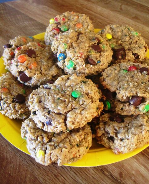 Best Zucchini Cookies, Zucchini Snickerdoodle Cookies, Pumpkin Zucchini Cookies, Zucchini Cookies Recipes, Moster Cookies, Zucchini Cookie Recipes, Zucchini Oatmeal Cookies, Garden Meals, Zucchini Breakfast