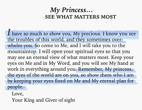 Oh my word - this has just touched the deepest part of my soul ... Biblical Motivation, Jesus Whispers, Prayer Notebook, Spiritual Eyes, Gods Princess, Princess Quotes, Prophetic Word, My Princess, Gods Word