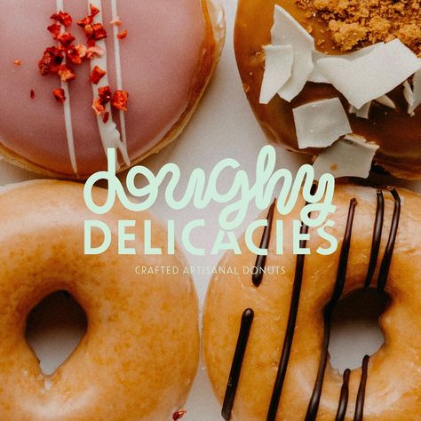 naz browne — brand identity designer (@nbcreativeco) • Instagram photos and videos Doughnut Branding, Donut Shop Logo, Donut Branding, Donut Craft, Menu Illustration, Sweet Cafe, Moodboard Ideas, Shop Branding, Bakery Display