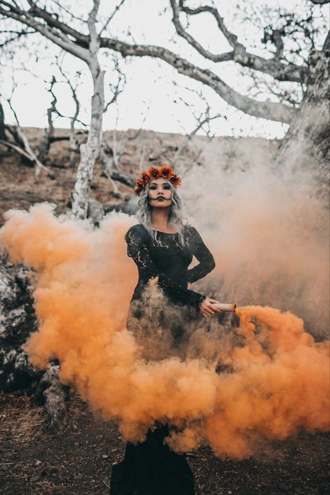 Spiritual Evolution, Motion Photography, Halloween Photography, Good Witch, Dark Feminine Aesthetic, Necklace Cord, Halloween Photoshoot, Pumpkin Colors, Halloween Photos