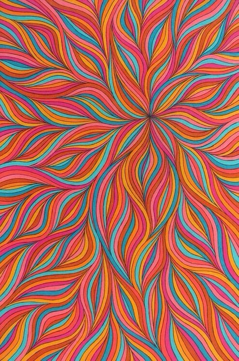 iPhone 5 Wallpaper Grafic Design, Doodles Zentangles, Design Textile, Zentangle Art, Zentangle Patterns, Art Plastique, Fractal Art, Textures Patterns, Doodle Art